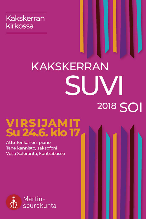 Suvimusiikkia Kakskerran kirkossa - virsijamit Suvimusiikkia Kakskerran kirkossa - virsijamit