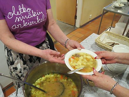 Vähävaraisten ruokailu Vähävaraisten ruokailu