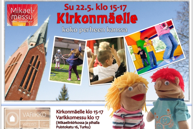 Kirkonmäellä -perhetapahtuma Kirkonmäellä -perhetapahtuma