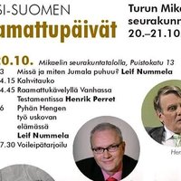 Messu (Länsi-Suomen Raamattupäivät) Messu (Länsi-Suomen Raamattupäivät)