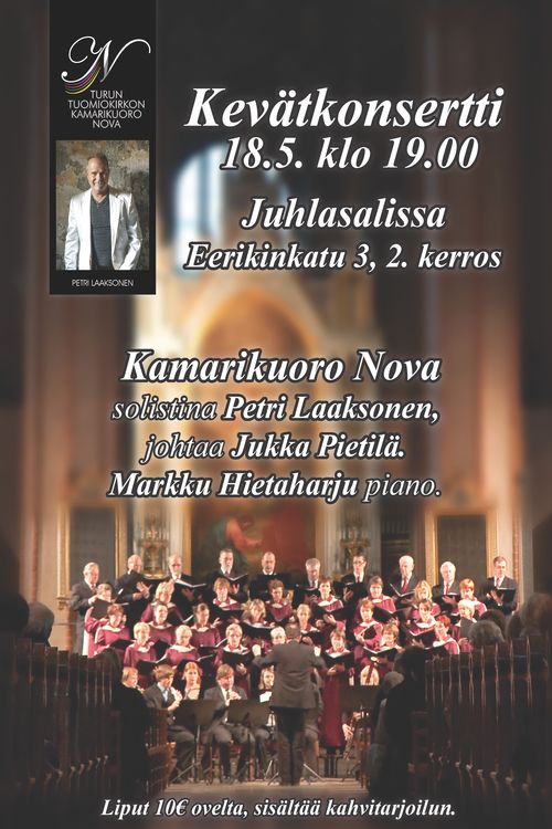 Nova-kuoron kevätkonsertti Nova-kuoron kevätkonsertti