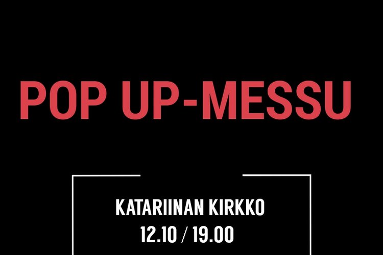 Pop Up-Messu Pop Up-Messu