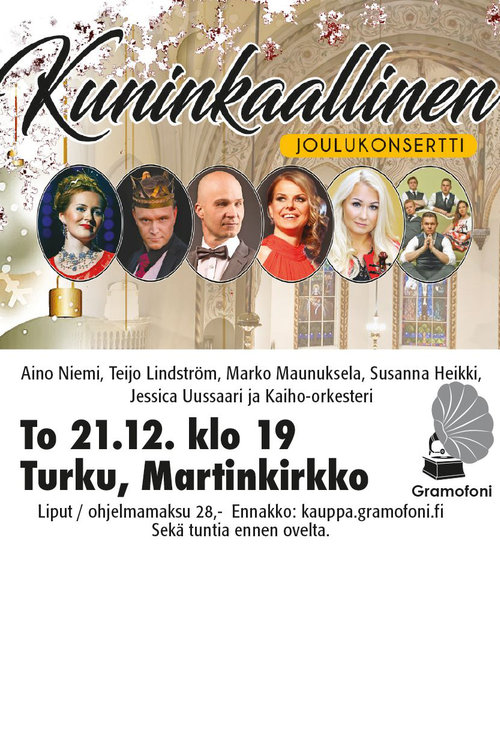 Kuninkaallinen joulukonsertti Martinkirkossa Kuninkaallinen joulukonsertti Martinkirkossa