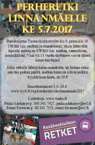Perheiden retki Linnanmäelle Perheiden retki Linnanmäelle