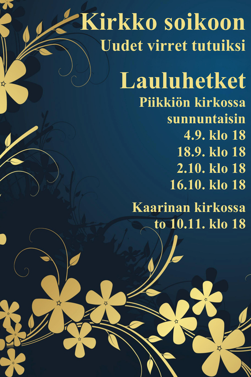 Kirkko soikoon - uudet virret tutuiksi Kirkko soikoon - uudet virret tutuiksi