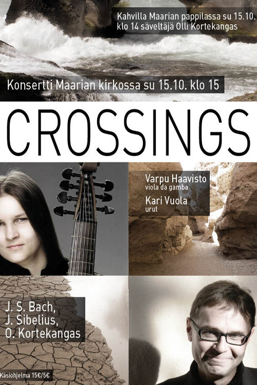 Crossings -konsertin mainos