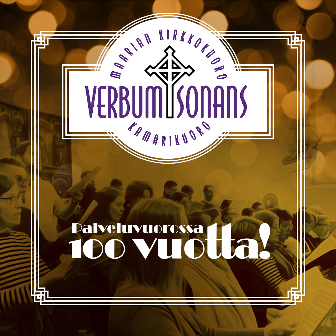 Verbum Sonans - Palveluvuorossa 100 vuotta juhlavuoden kuva