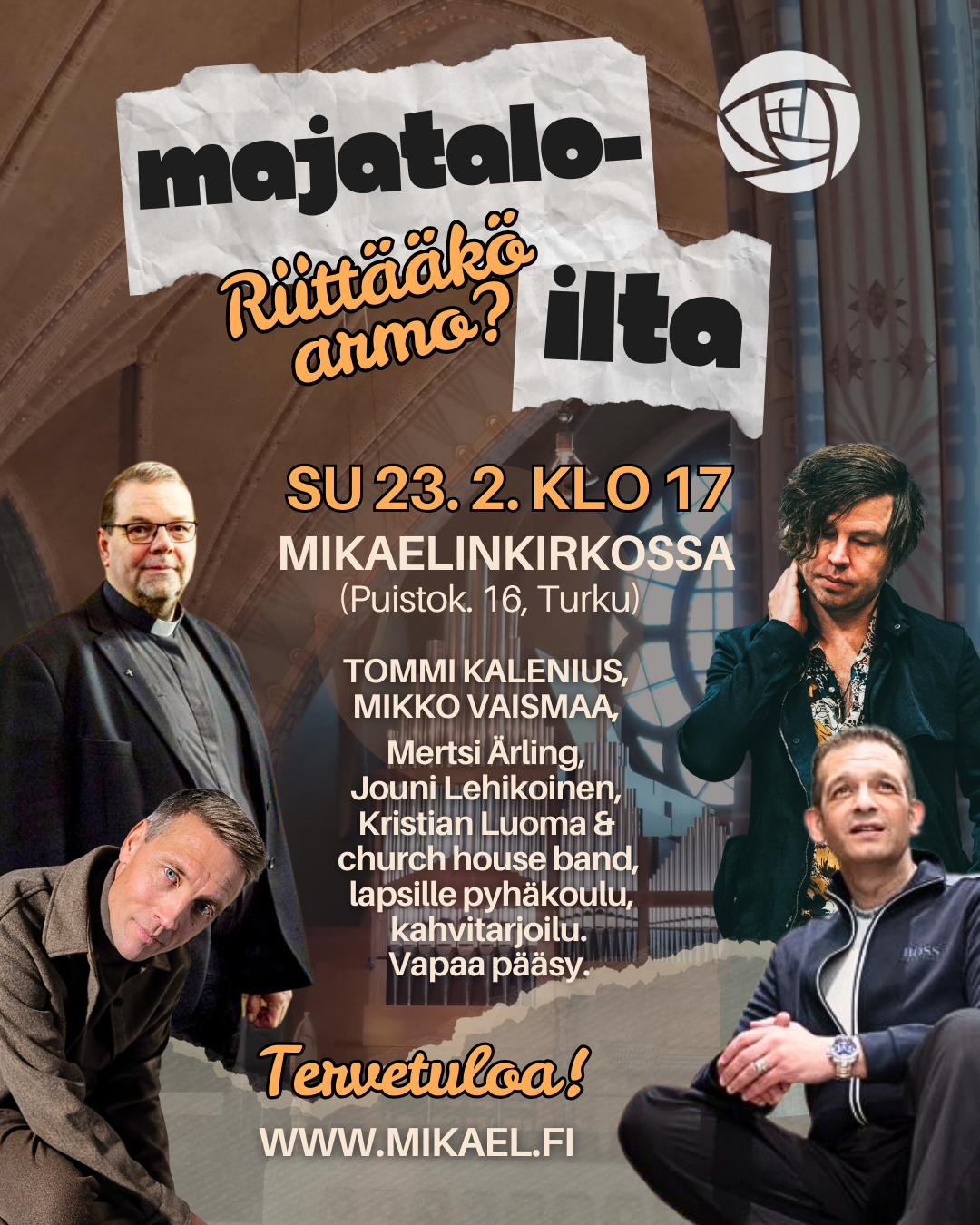 Majataloillan mainos