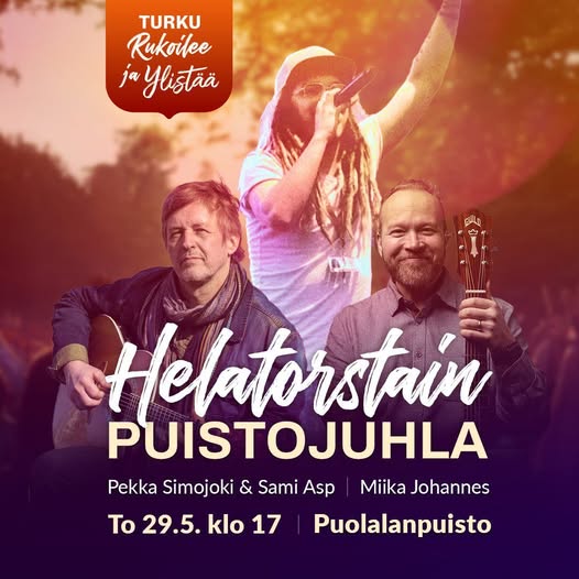 Kuvassa Pekka Simojoki ja Miika Johannes
