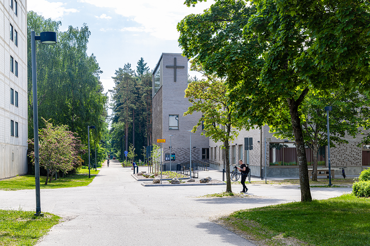 Riimin kirkko Ulkokuva Riimistä
