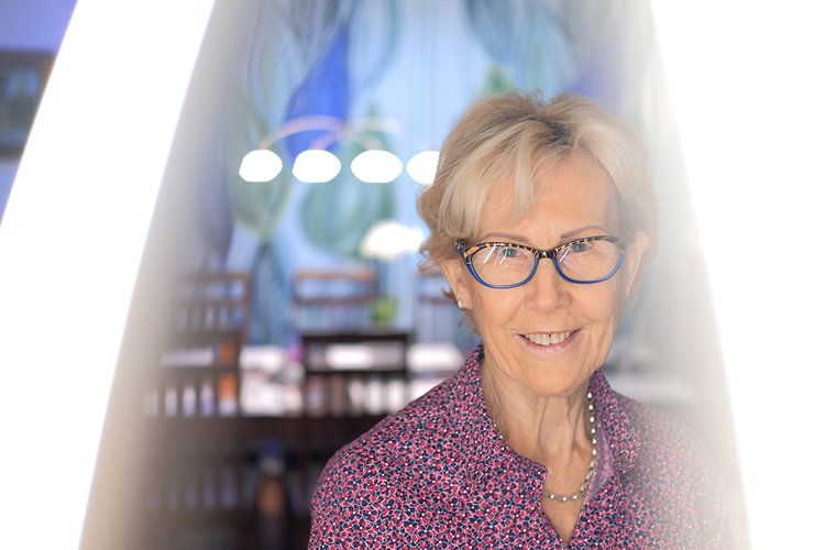 Ystävätoiminnan vapaaehtoinen Marja Ahto