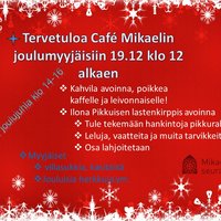 Café Mikaelin ja me talon joulutapahtuma