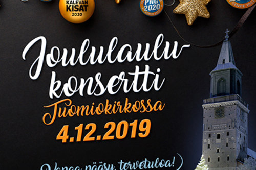 Joululaulukonsertti Tuomiokirkossa Joululaulukonsertti Tuomiokirkossa