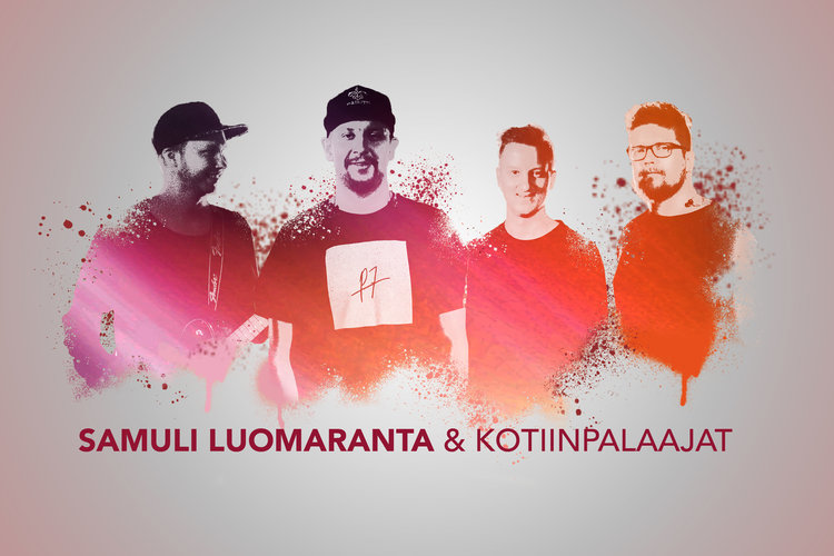 Kotiinpalaajat -bändin keikka Kotiinpalaajat -bändin keikka