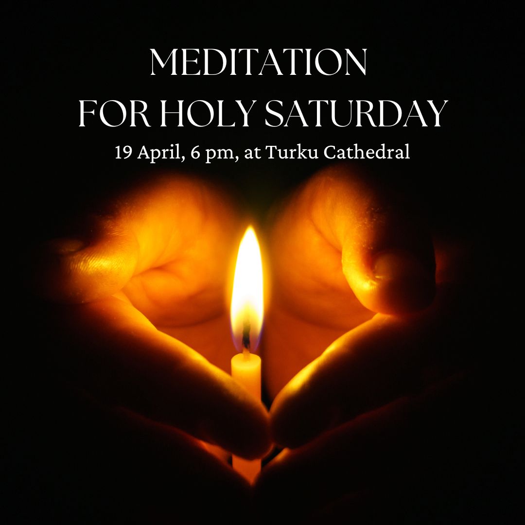 Meditation For Holy Saturday MEDITATION FOR HOLY SATURDAY