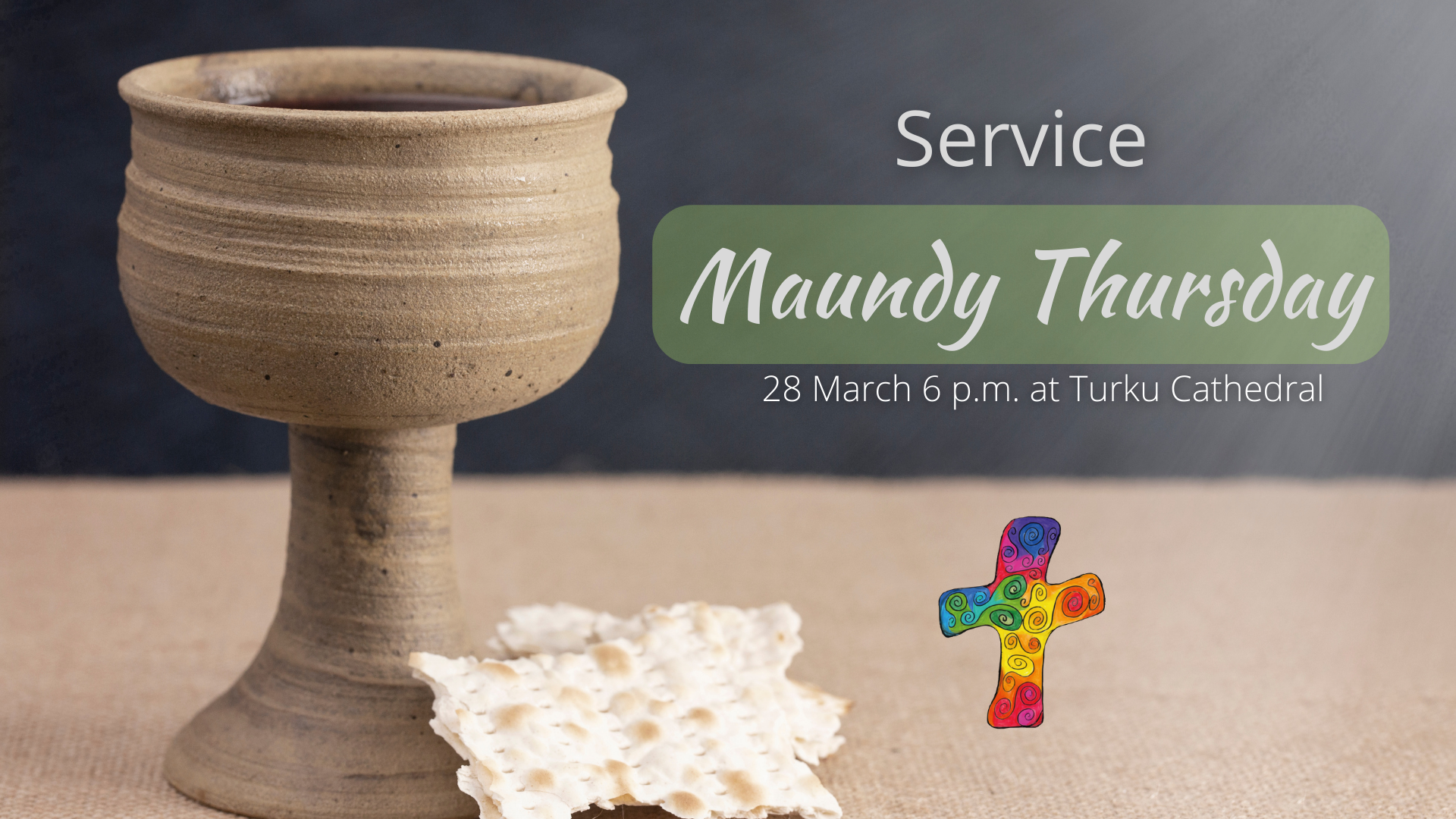 Service at Turku Cathedral - Maundy Thursday