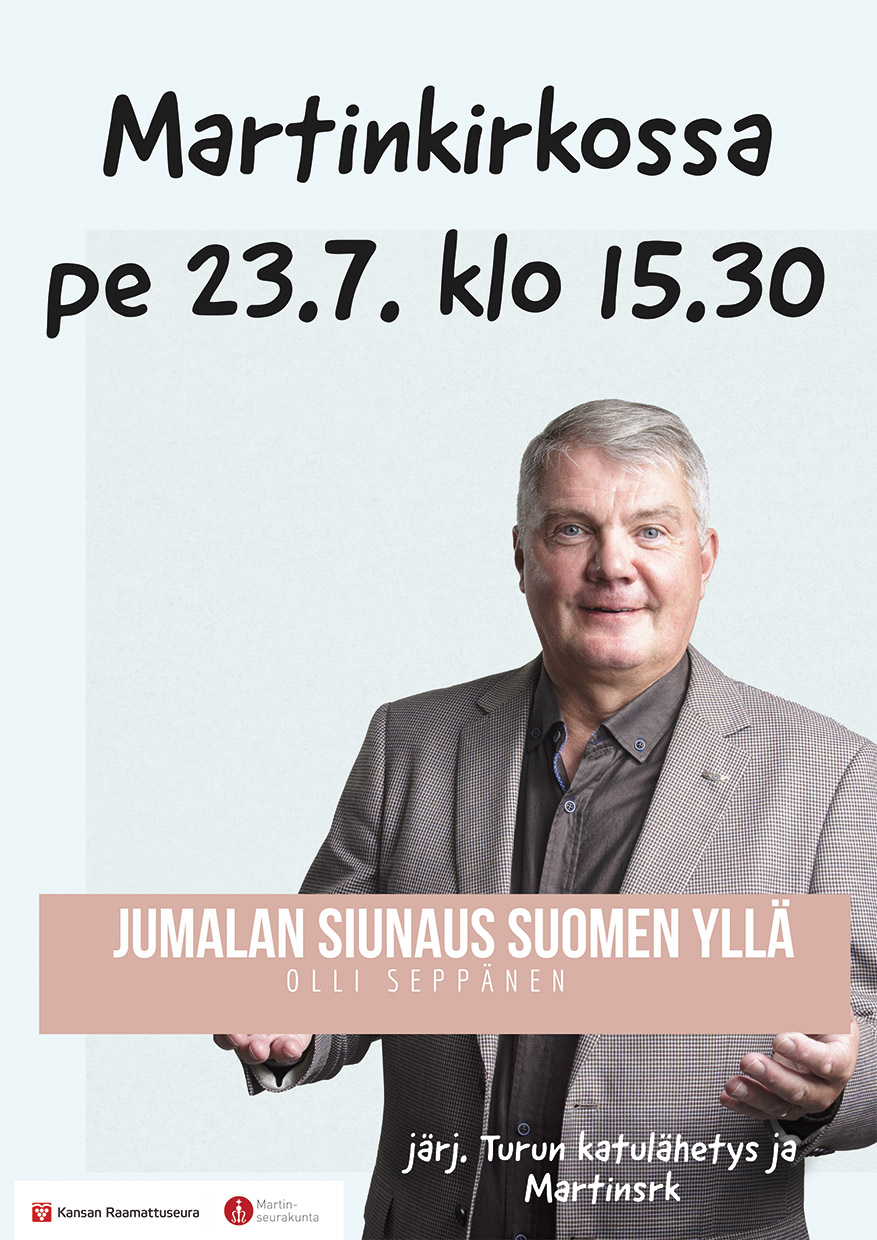 Jumalan käsi Suomen yllä Olli Seppänen
