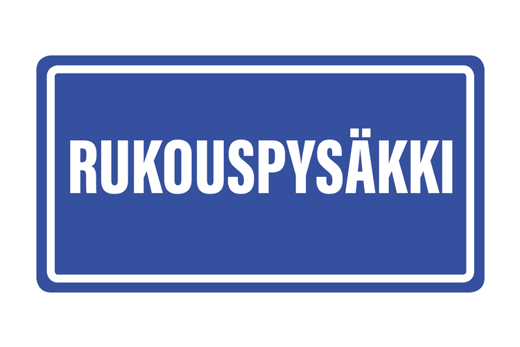 Hirvensalon rukouspysäkki Hirvensalon rukouspysäkki
