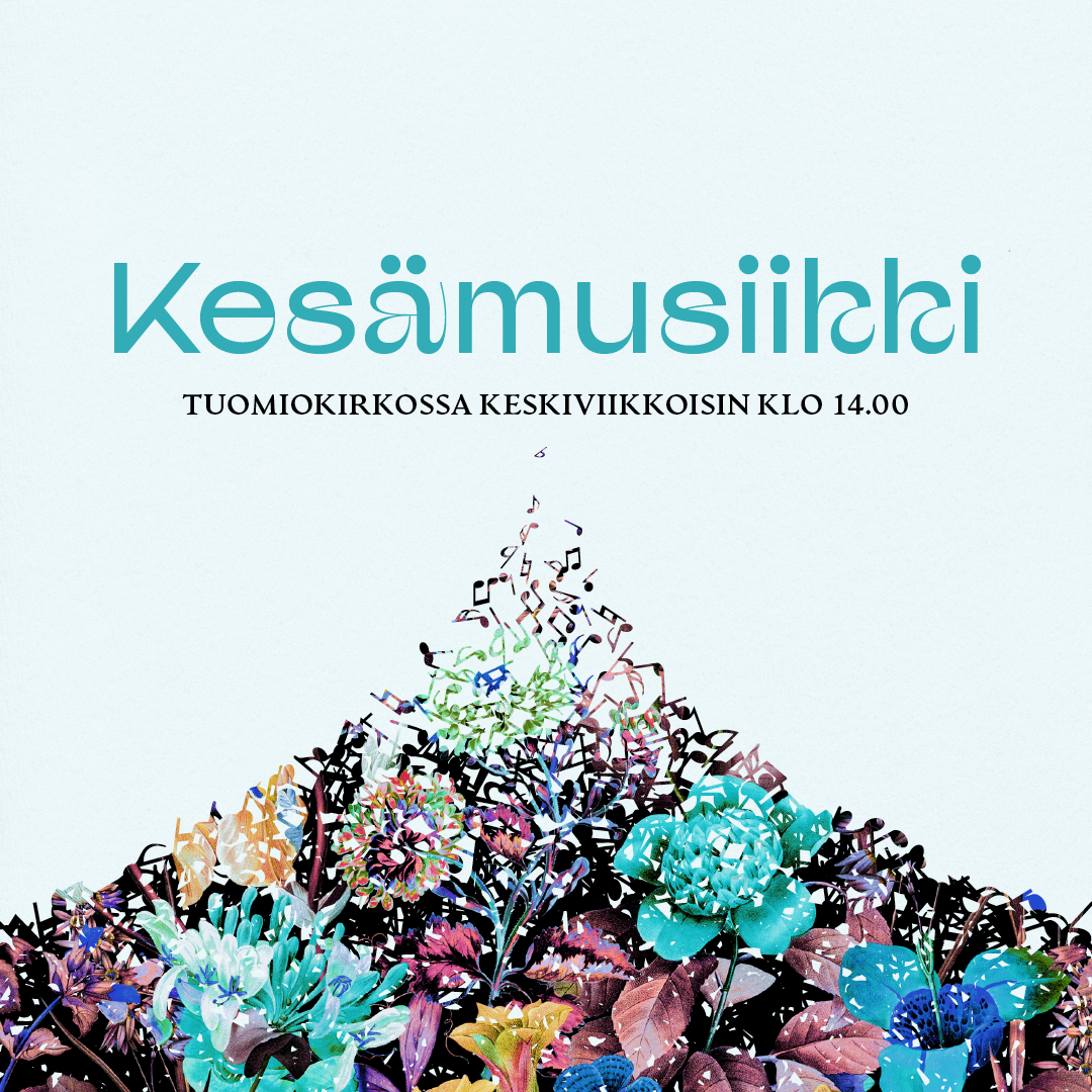 Kesämusiikki ja Tuomiokirkon opastus Kesämusiikin logo