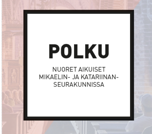 Polun logo, jossa lukee nuoret aikuiset ja opiskelijat