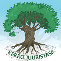 Kerro juuristasi! -piirroskuva.