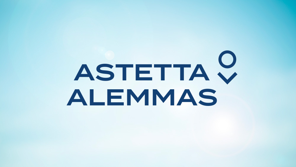 Astetta alemmas -kampanjan logo