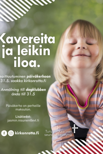 Päiväkerhoon ilmoittaudutaan.