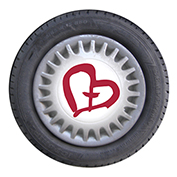 Auton rengas ja Yhteisvastuukeräyksen logo