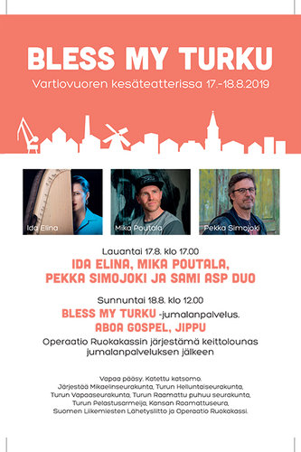 Bless My Turku flyer