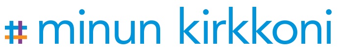 #minunkirkkoni -vaaliteeman logo