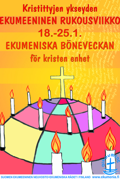 Ekumeenisen rukousviikon juliste.