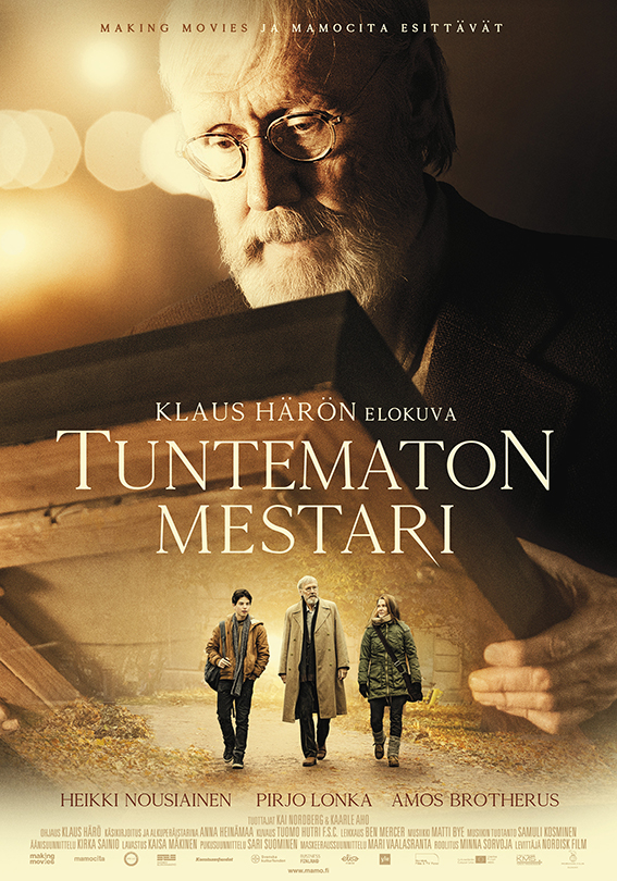 Kuvassa Tuntematon mestari -elokuvan juliste.