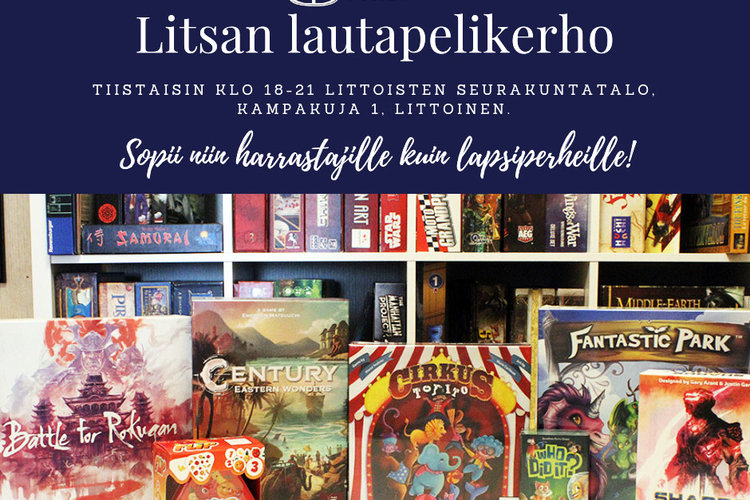 Lautapelikerhon mainos