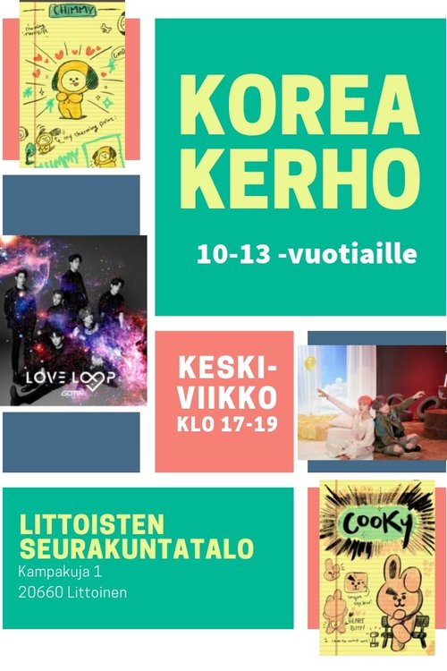 Koreakerhon mainos.